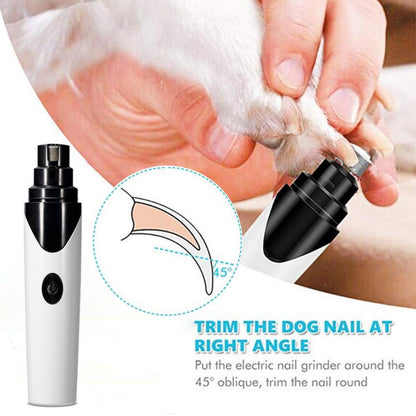 Rechargeable Pet Nail Grinder – Dogs & Cats