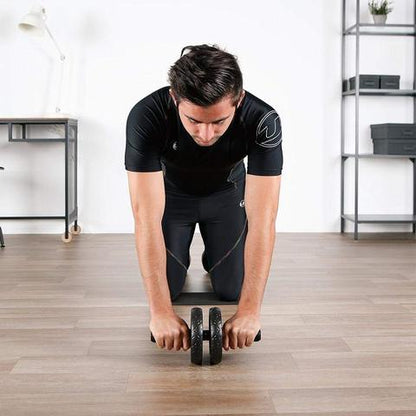 Double Wheel Ab Roller – Core Workout Wheel