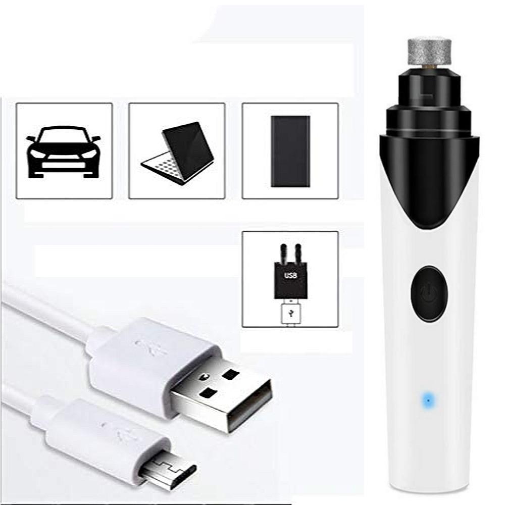 Rechargeable Pet Nail Grinder – Dogs & Cats