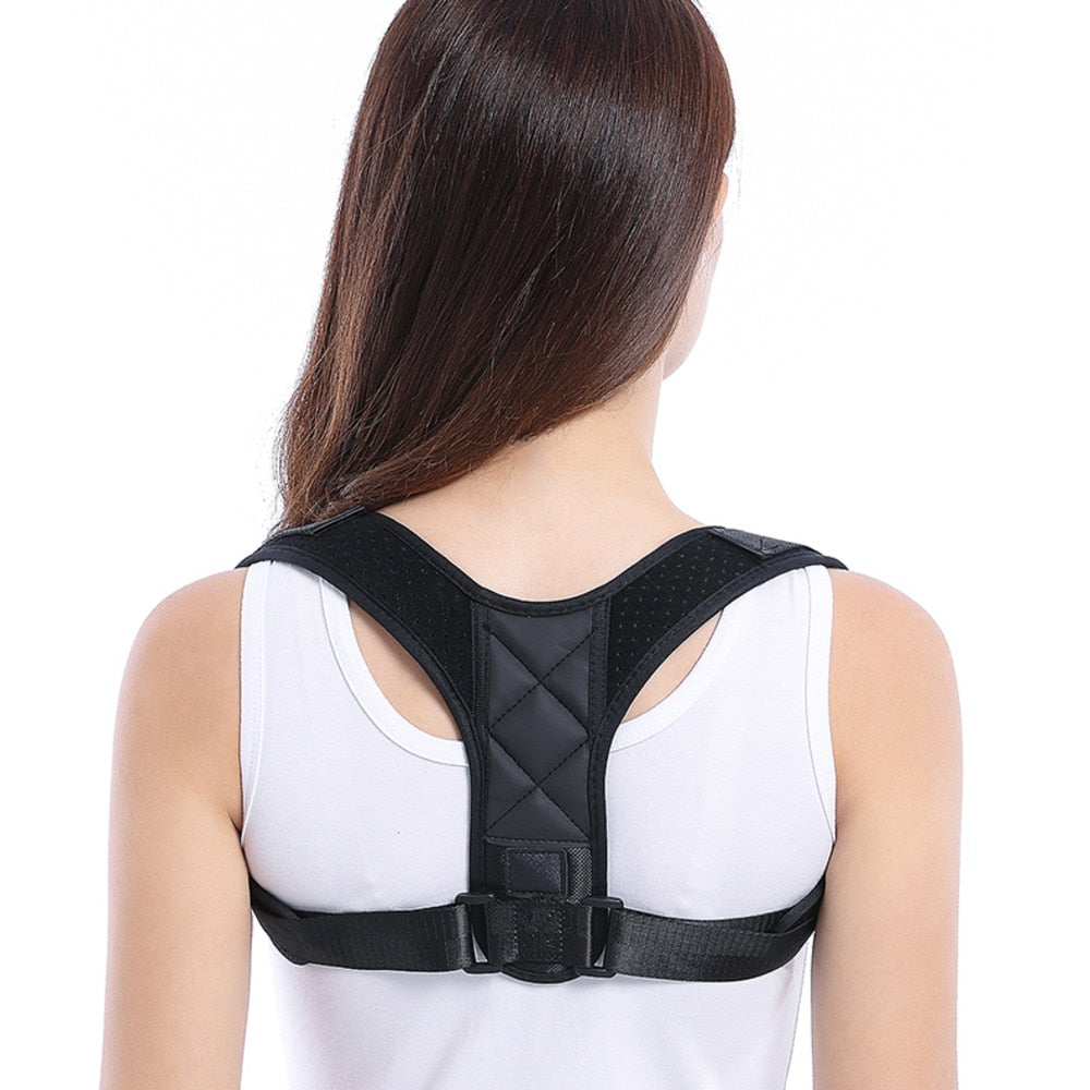 Adjustable Posture Corrector – Upper Back Support Brace