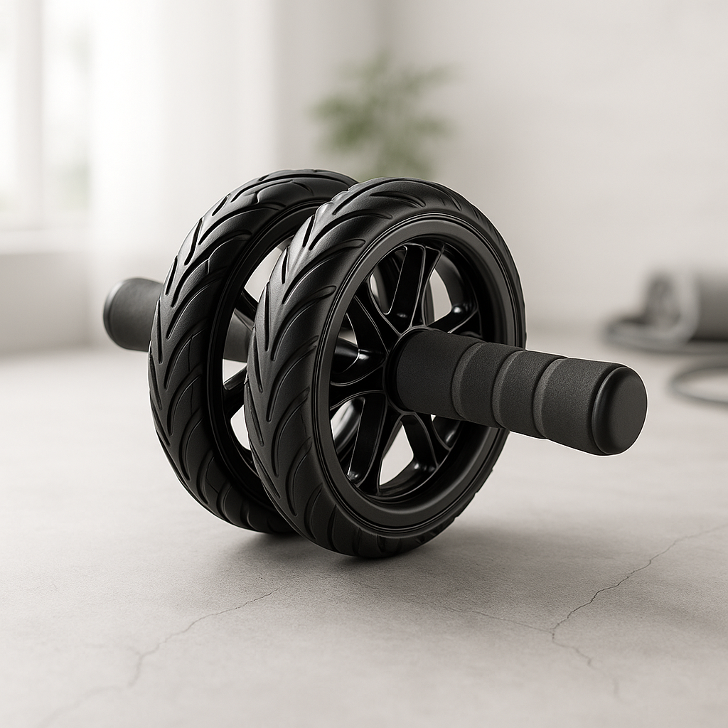 Double Wheel Ab Roller – Core Workout Wheel