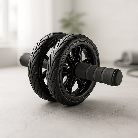 Double Wheel Ab Roller – Core Workout Wheel