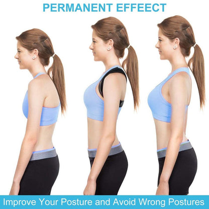 Adjustable Posture Corrector – Upper Back Support Brace