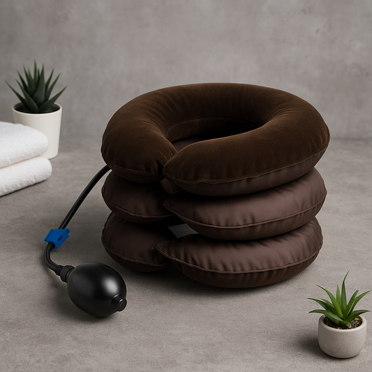 Neck Stretcher Pillow – Inflatable Cervical Neck Traction