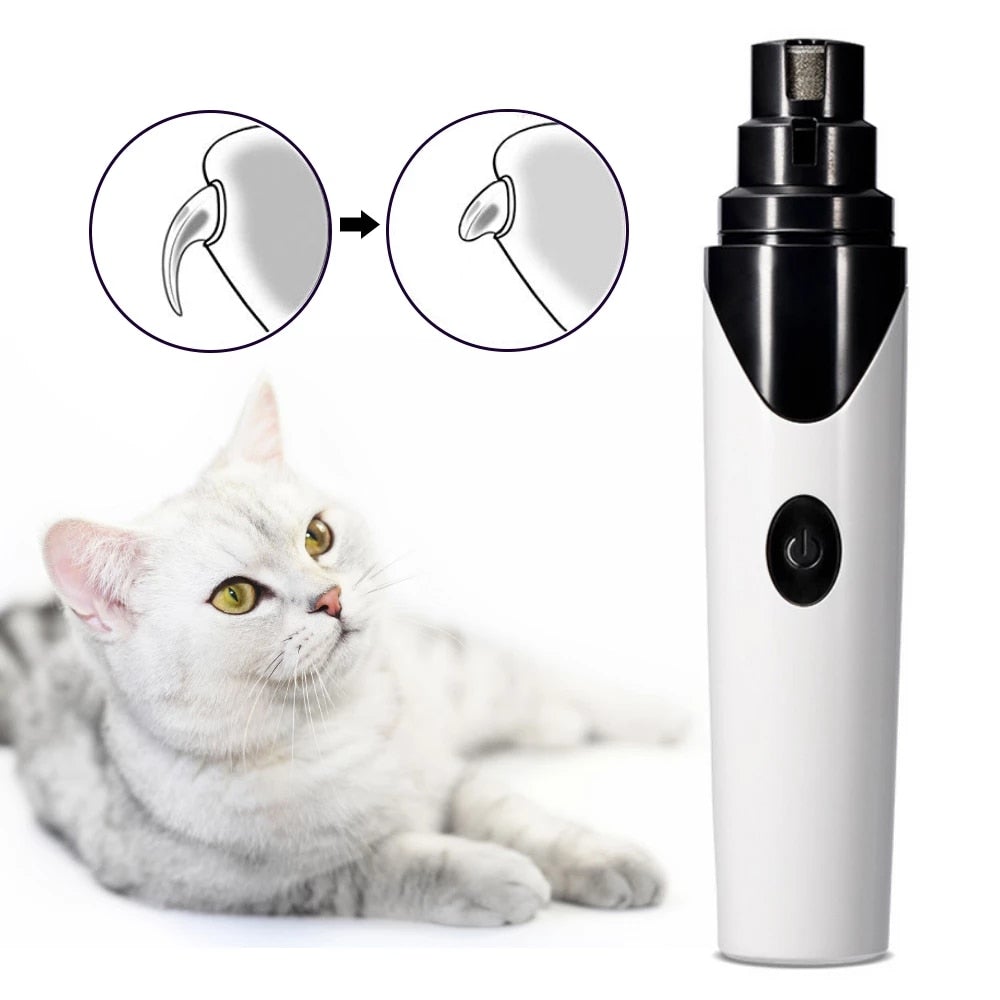 Rechargeable Pet Nail Grinder – Dogs & Cats