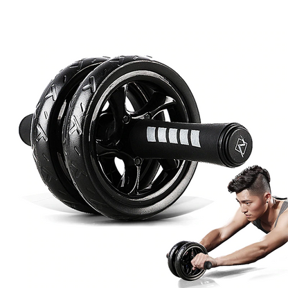 Double Wheel Ab Roller – Core Workout Wheel
